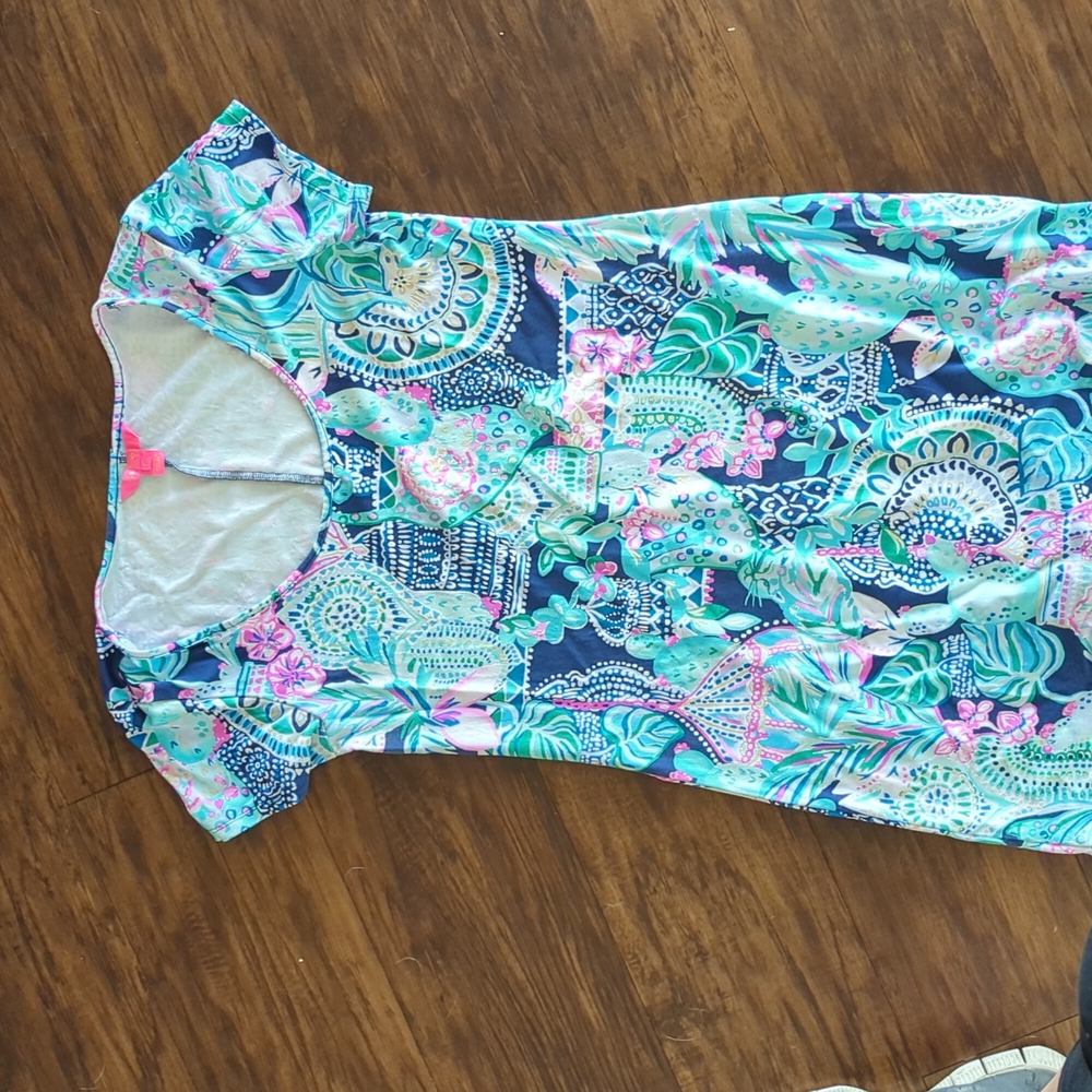 Lilly Pulitzer knit maxi dress GUC